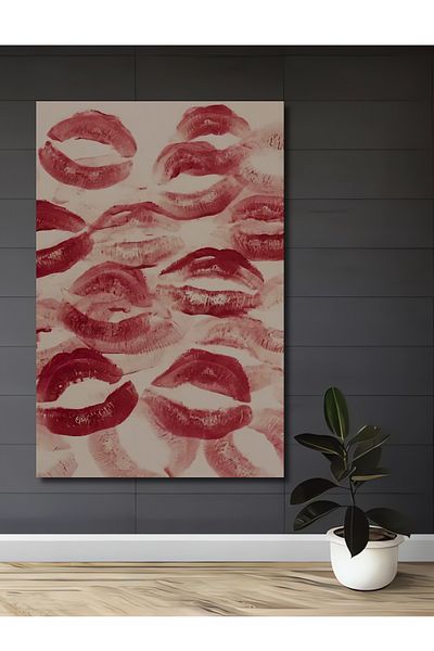 Teona Ahşap Lipsi pasionate din lemn MDF dreptunghiular decorativ pentru casa, loc de munca pictura pe perete
