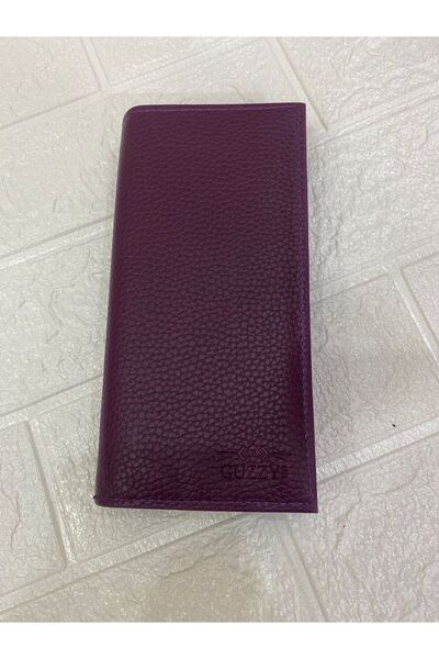 sema aksesuar Μωβ κάθετη ορθογώνια θήκη κάρτας και θήκη τηλεφώνου Πορτοφόλι π...