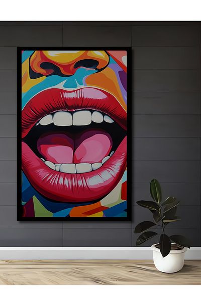 Teona Ahşap Buzunare colorate Decorative Lemn MDF Dreptunghi Acasă, Locul de Muncă Pictură Perete