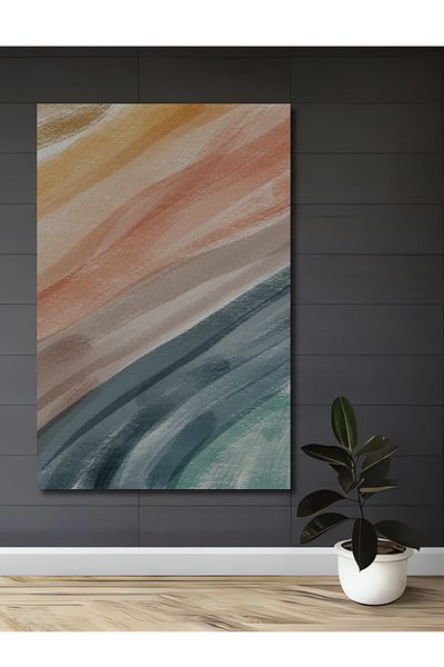 Teona Ahşap Dansul culorilor Decorativ Lemn MDF Dreptunghi Acasă, Locul de muncă Pictură murală