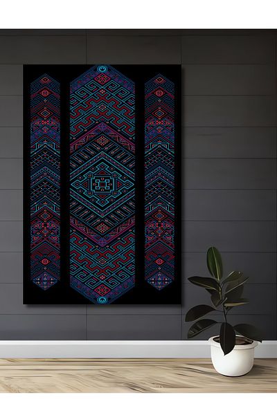 Teona Ahşap Modele etnice Decorative Lemn MDF Dreptunghi Acasă, Locul de Muncă Pictură Perete