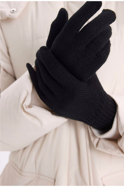 Atelier by Ece Siyah eldiven