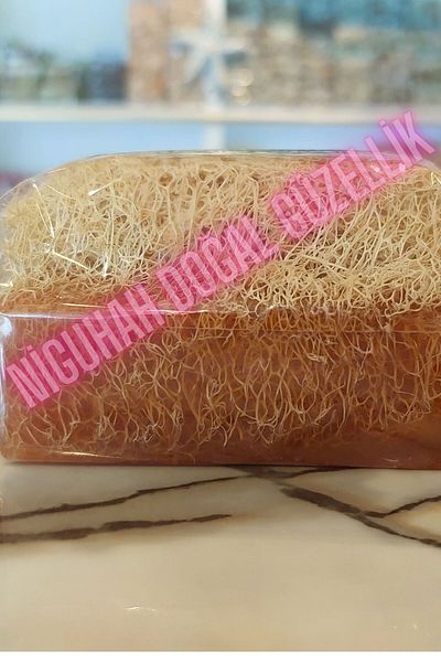 SABUNCU BABA Sabuncubaba 100% Natural Pumpkin Fiber Honey and Milk Soap 120 Gr