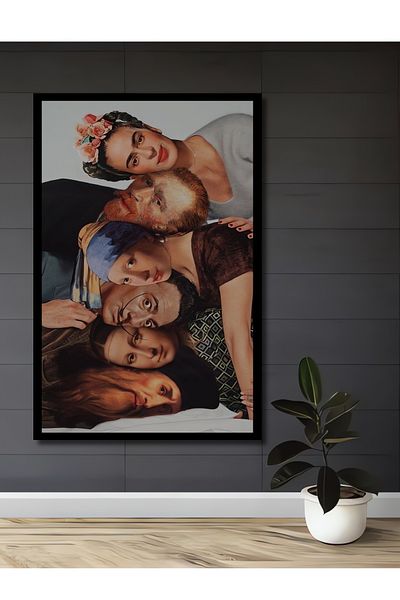 Teona Ahşap Icônes artistice Portret clasic Colaj Lemn MDF Dreptunghi Decorativ Acasă, Locul de muncă Pictură murală