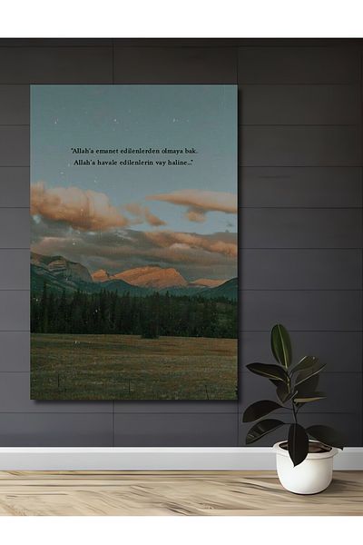 Teona Ahşap Citaturi inspiraționale Decorativ Lemn MDF Dreptunghi Acasă, Locul de muncă Pictură murală