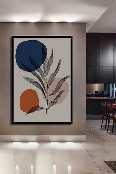 Teona Ahşap Modern Minimalist Decorativ Lemn MDF Dreptunghi Acasă, Locul de Muncă Pictură Perete