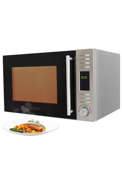 Edison silver microwave 30 liters 900 watts