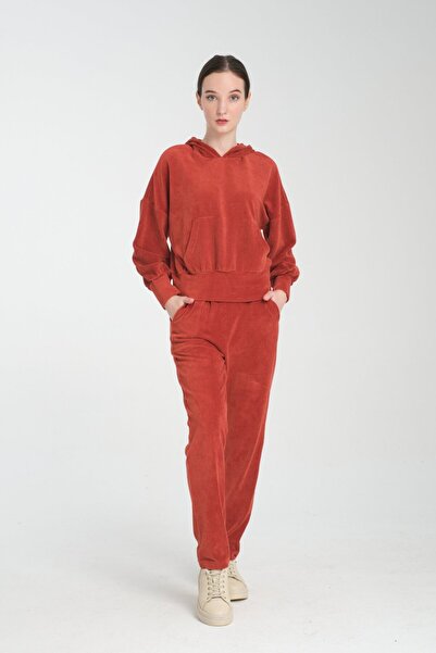 Reji Hooded Velvet Set