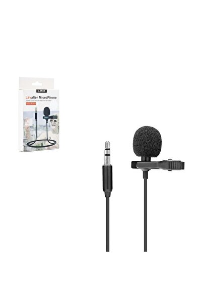 Ziya Dijital MİKROFON YAKA PC AUX 3.5MM 2 BOĞUMLU HADRON HDX-2752