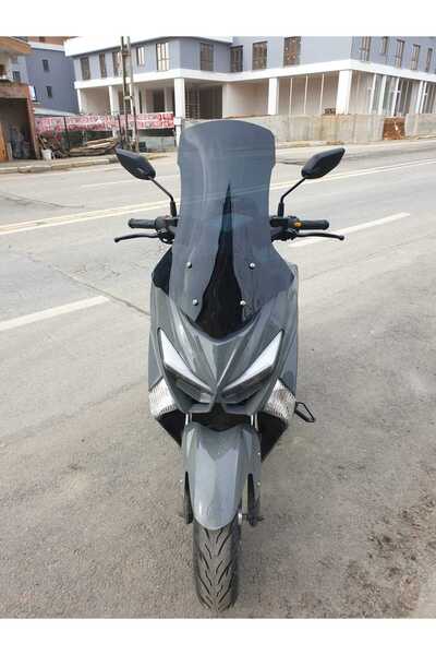 MOTOCAM Volta Apec Apx5 Siperlik Ön Cam 2023-2025 Model 68cm Siyah Renkli 4mm