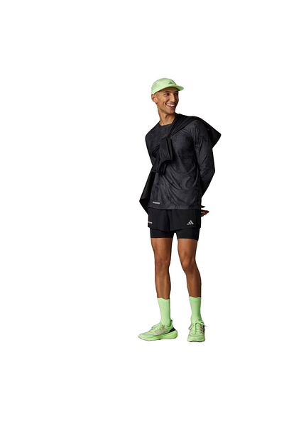 adidas Ult 2in1 S Men's Black Running Shorts