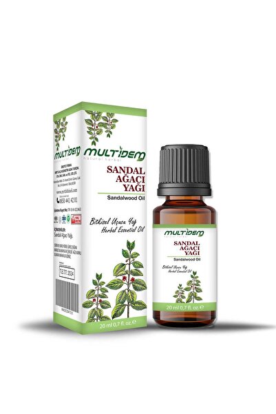 multidem HMD Sandal Ağacı Yağı 2 Ad.X 20 cc