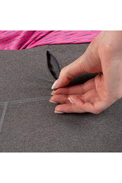 Trespass Vivien Marl - Active Leggings Women's Gray Leggings Women's Leggings Fabttrtr0029