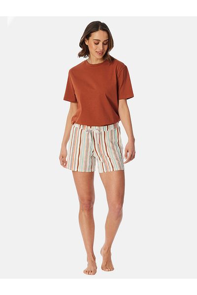 Schiesser Pyjamashorts Mix & Relax Sleepwear Schlafmode Schlafanzug