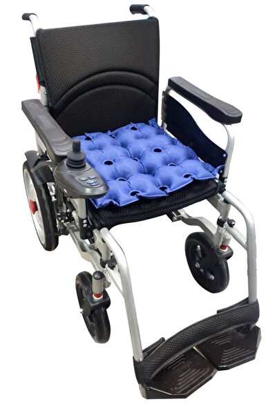 woodhub Tekerlekli Sandalye Havalı Oturma Minderi - Şişme Minder - Seyahat Minderi