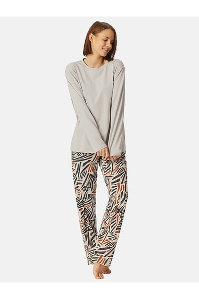 Schiesser Pyjamaoberteil Mix & Relax Schlaf-oberteil Nachthemd Sleepshirt