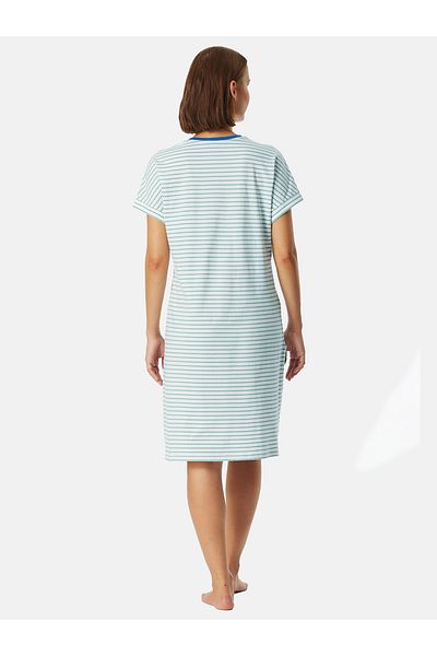 Schiesser Nachthemd Casual Essentials Nacht-hemd Schlafmode Sleepwear