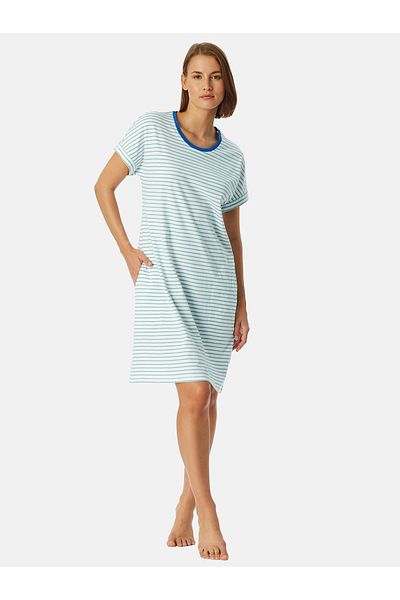 Schiesser Nachthemd Casual Essentials Nacht-hemd Schlafmode Sleepwear