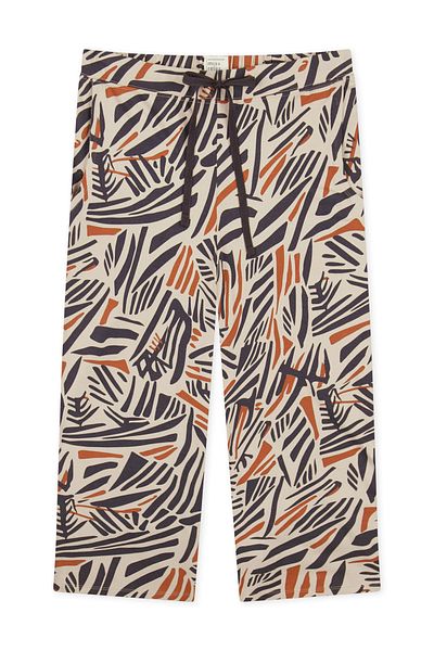 Schiesser Pyjamahose Mix & Relax 3/4 Schlaf-hose Schlaf-hose Pyjama Schlafmode
