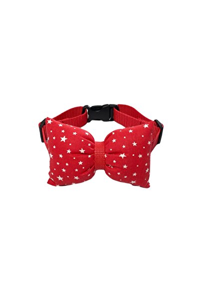 PATİMİO Ayarlanabilir Kedi Köpek Papyonu Red Stars
