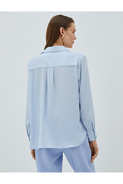 Koton Cămașă de bază cu mânecă lungă cu nasturi