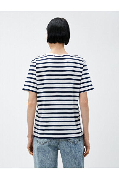 Koton Tričko Crew Neck s krátkým rukávem