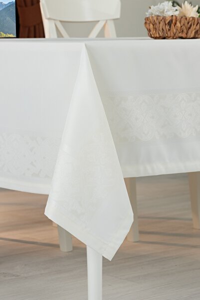 Tropikhome Jumbo Jakar Pano Desen Leke Tutmaz Jakarlı 150x250 Cm Lüks 8 Kişil...