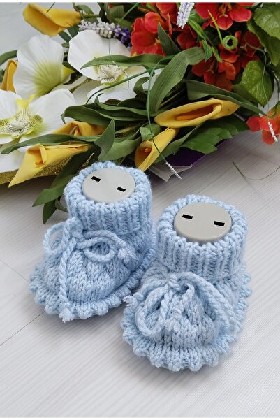 8 Ekim Tasarım Atölyesi Knitted 0_1 Year Old Baby Booties