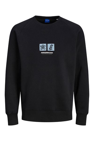 Jack & Jones Crew Neck Raised and Printed Men's Sweatshirt