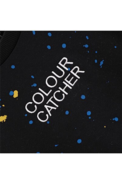 WANEX Erkek Çocuk Uzun Kol Kalın Tişört Siyah