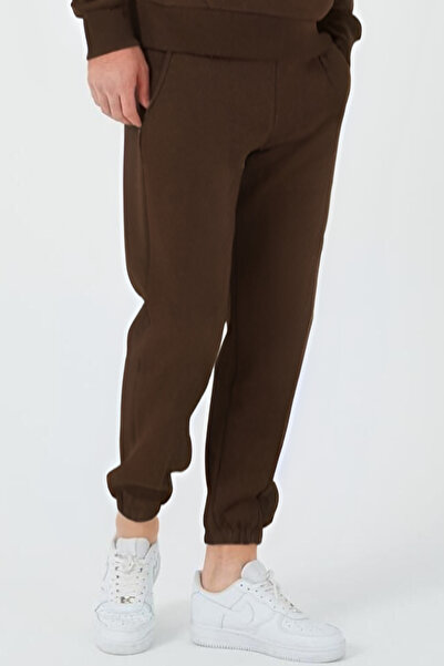 YAKAMEL Ανδρικά μονόχρωμα αθλητικά και casual παντελόνια φόρμας