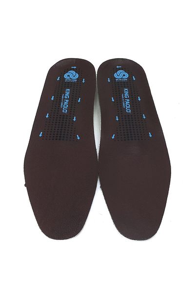 KİNG PAOLO King Paolo Anatomical Leather Insoles - Black
