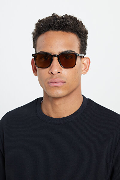 AC&Co / Altınyıldız Classics Bone Sunglasses with Uv 400 Protection