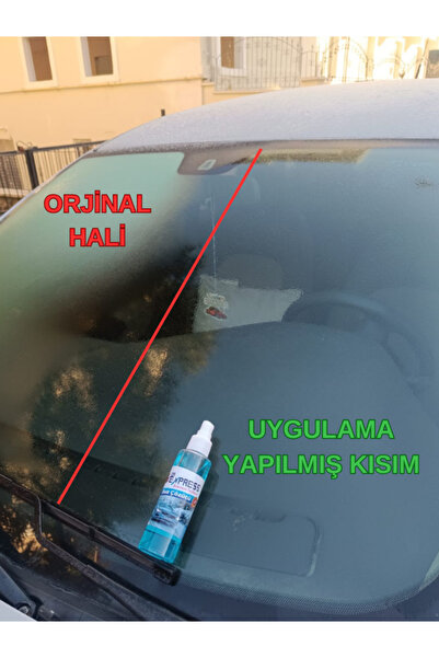 Drexpress Buz Kar Çözücü Sprey 150 ml Araba Cam Kaporta Kapı Kilit Buz Kar Sprey Kolay Pratik Etkili Çözücü