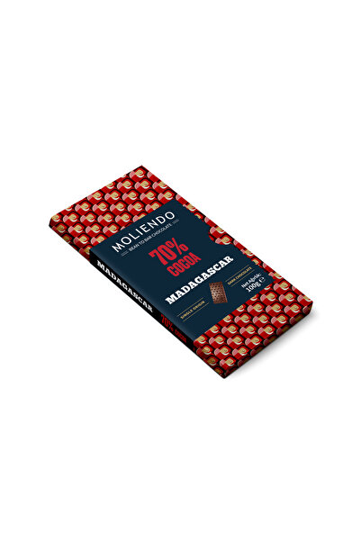 Moliendo Finest Coffee Madagascar %70 Kakao Premium Tablet Çikolata 100 g