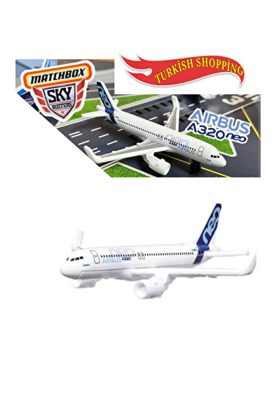 HOT WHEELS matchbox Premium Sky Busters Airbus A320 Neo Uçak