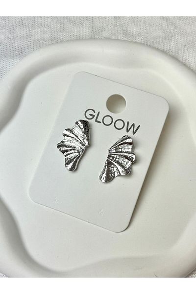 DEMOKAN Women's Earrings Shell Detail 3cm Anti Tarnish Earrings