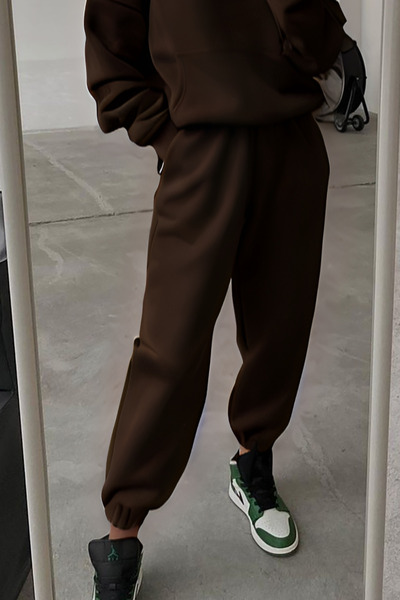 YAKAMEL Γυναικείο Φούτερ Φαρδιάς Γραμμής με Βαμβακερή Επένδυση