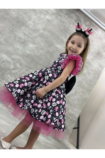 defada rochie copii kuromi costum petrecere ziua de nastere