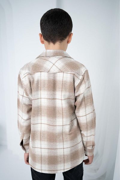 SENİOR Детска риза Lumberjack