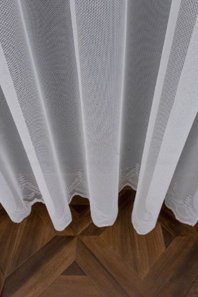 Taç Farbateks Planting New Straight Simple Fashion Design Skirt Embroidered Does Not Want Iron 3 Layers Pleated Tulle Curtain