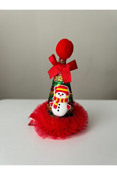 Sudisko Yılbaşı Klipsli Toka Kardan Adam Figürlü