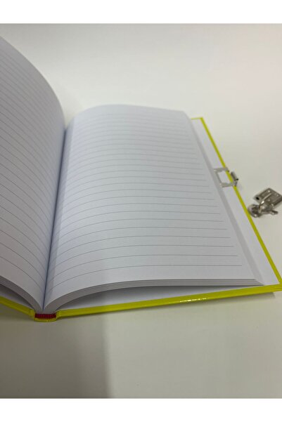 ÇilekKurdu Kilitli Hatıra Günlük Defter 100 Yaprak