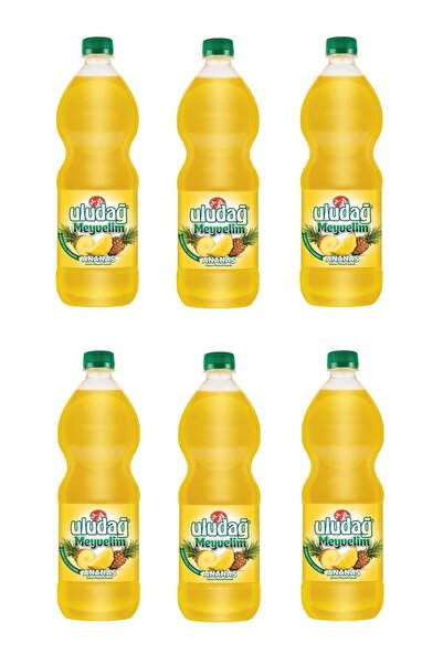 Uludağ Uludağ Meyvelim Ananas 1 Lt X 6 Adet