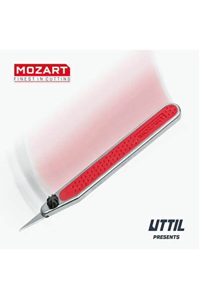 UTTIL Mozart Blades P2T Slim Hassas Kesim Bıçağı, Kretuar, Hobi Maket Bıçağı