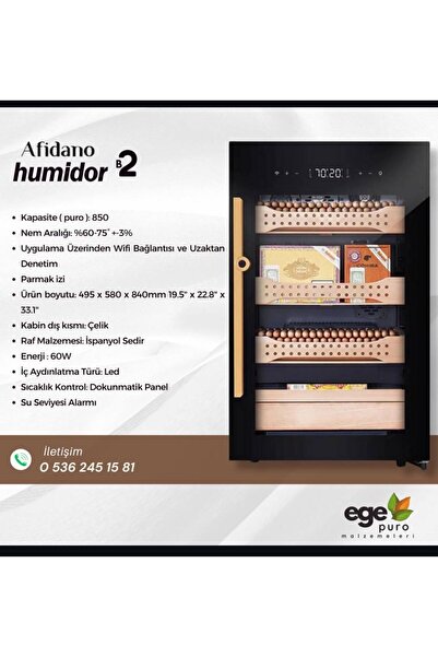 Afidano Afidino B2 Elektronik Puro Dolabı AF6698
