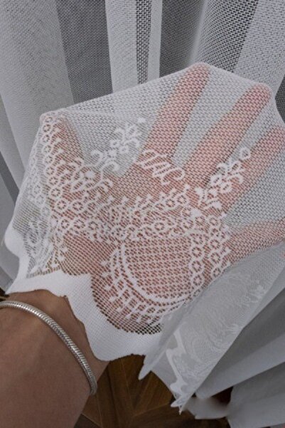 Taç Farbateks Planting New Straight Simple Fashion Design Skirt Embroidered Does Not Want Iron 3 Layers Pleated Tulle Curtain