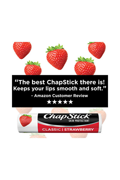 ChapStick Klasik Strawberry Çilekli Dudak Balsamı 4gr