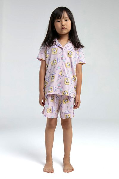 Rolypoly Girls' Pink Shorts Set