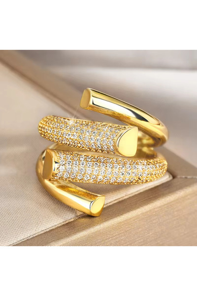 TAKİŞKO TAŞLI TASARIM YÜZÜK